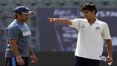 రంజీలో కొడుకు తొలి సెంచరీ.. సచిన్ స్పందన ఇదే..