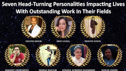 Seven head-turning personalities impacting lives with outstanding work in their fields
