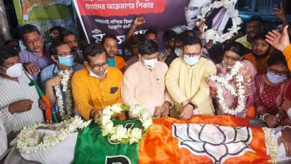 മൃതദേഹവുമായി മമതയുടെ വസതിക്ക് സമീപം പ്രതിഷേധം: ബംഗാൾ ബിജെപി അധ്യക്ഷനെതിരെ കേസെടുത്ത് കൊൽക്കത്ത പൊലീസ്