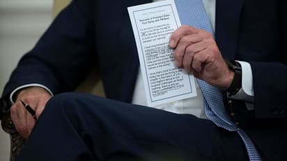 जो बाइडेन लिखकर लाए थे नोट्स, उसी में देखकर बोल रहे थे, लेकिन मोदी ने उनकी आंखों में देखकर की पूरी बात