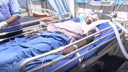 పురుగులమందు తాగి.. మిడ్ మానేరు నిర్వాసిత రైతు ఆత్మహత్యాయత్నం..(వీడియో)