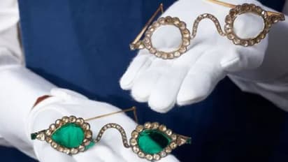 മരതകത്തിന്റെയും വജ്രത്തിന്റെയും കണ്ണടകൾ ലേലത്തിന്, പ്രതീക്ഷിക്കുന്നത് 25 കോടി!