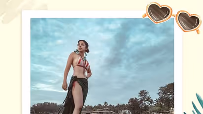 பாலிவுட் நடிகைகளை மிஞ்சும் படு மோசமான பிகினி உடையில்... அமலா பால் வெளியிட்ட கடற்கரை போட்டோ ஷூட்!!