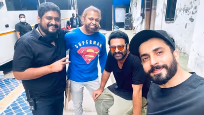 Prabhas, Sunny Singh's latest selfie from the sets of Adipurush
