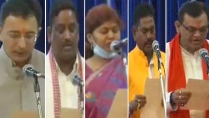 ಉತ್ತರ ಪ್ರದೇಶ ಸಂಪುಟ ವಿಸ್ತರಣೆ: ಜಿತನ್ ಪ್ರಸಾದ್ ಸೇರಿ 7 ಸಚಿವರು ಪ್ರಮಾಣ ವಚನ ಸ್ವೀಕಾರ!