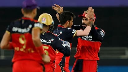 IPL 2021: ಹರ್ಷಲ್ ಪಟೇಲ್ಗೆ ಹ್ಯಾಟ್ರಿಕ್ ವಿಕೆಟ್, ಮುಂಬೈ ವಿರುದ್ಧ RCBಗೆ 54 ರನ್ ಗೆಲುವು!