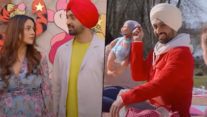 Shehnaaz Gill looks super cute with Diljit Dosanjh in Honsla Rakh trailer, film to make you laugh