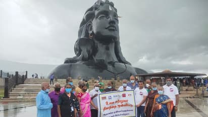 உலக சுற்றுலா தினம்: ஆதியோகியை தரிசித்த ஆதரவற்ற முதியோர்கள்!