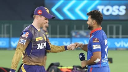 IPL 2021 #KKRvsDC டாஸ் ரிப்போர்ட்..! கேகேஆர் அணியில் 2 மாற்றங்கள்.. ஸ்டார் பிளேயரை களத்தில் இறக்கிய டெல்லி அணி