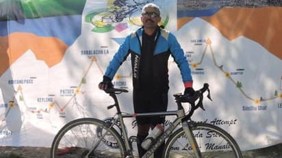 Indian Army officer sets Guinness Record for ‘fastest solo cycling’ from Leh to Manali