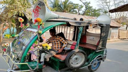 দুর্যোগ এড়াতে স্থানীয়দের নিরাপদ স্থানে যাওয়ার অনুরোধ, মুর্শিদাবাদে মাইকিং তৃণমূলের