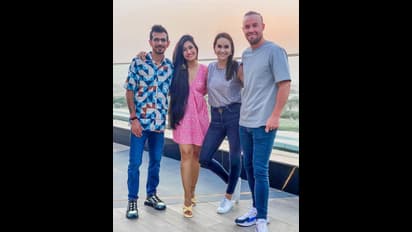 IPL 2021: Watch Yuzvendra Chahal, Dhanashree Verma spend final days in Dubai with AB de Villiers, Danielle