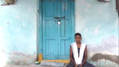 పెళ్లి చేసుకుంటానని మోసం.. మేనబావ ఇంటిముందు మరదలి నిరసన...(వీడియో)