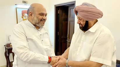 Captain Amarinder meets Amit Shah again, also meets NSA Doval
