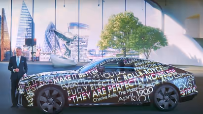Rolls-Royce' 'Spectre': Luxury car brand launches its first electric car | Watch