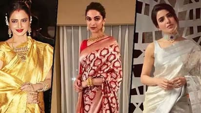 పండగవేళ చీరలో మెరవాలా..? ఈ ముద్దుగుమ్మల స్టైలింగ్ ఎంచుకోండి..!