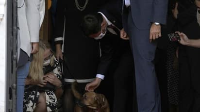 പ്രധാനമന്ത്രിയുടെ വാര്‍ത്താ സമ്മേളനത്തിലേക്ക് അപ്രതീക്ഷിതമായി ഒരതിഥി, പിന്നെ നടന്നത്!