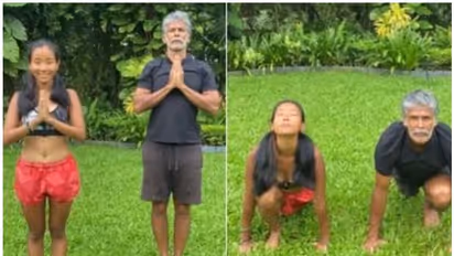 'സൂര്യനമസ്കാരം ചെയ്യൂ, ശരീരത്തിനും മനസിനും ഉണര്വ് നല്കും'; വീഡിയോ പങ്കുവച്ച് അങ്കിത കോണ്വാര്