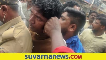 ಸರ ಕದ್ದು ಓಡುತ್ತಿದ್ದ ಕಳ್ಳನ ಹಿಡಿದು ಪೊಲೀಸರಿಗೊಪ್ಪಿಸಿದ ಸಾರ್ವಜನಿಕರು