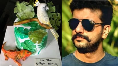 'പിറന്നാളിന് പ്രിയ കുഞ്ചാക്കോ കൊടുത്തുവിട്ട കേക്ക്'; ഫോട്ടോ പങ്കിട്ട് രമേഷ് പിഷാരടി