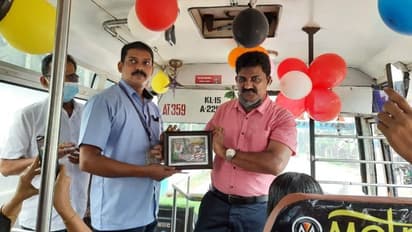 കോഴിക്കോട്ടെ ബസ് ഓൺ ഡിമാൻഡ് സർവ്വീസിന് ഒരു വയസ്; നന്ദി അറിയിച്ച് ജീവനക്കാർ