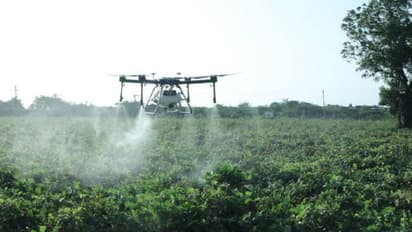 ഡ്രോണുപയോഗിച്ച് നാനോ യൂറിയ തളിക്കുന്ന ആദ്യരാജ്യമായി ഇന്ത്യ, വന്തോതില് ഉത്പാദിപ്പിക്കുന്നതും രാജ്യത്ത്