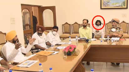 Controversy erupts as Punjab CM Channi's son Rhythmjit is seen at security review meet