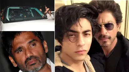 'ആ കുട്ടി ശ്വാസം വിട്ടോട്ടെ'; ആര്യന് പിന്തുണയുമായി സുനിൽ ഷെട്ടി, ഷാരൂഖിനെ സന്ദർശിച്ച് സൽമാൻ ഖാൻ