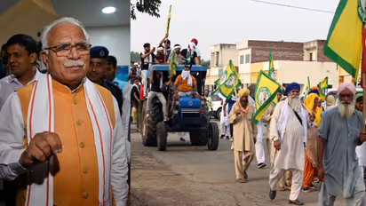 പ്രതിഷേധിക്കുന്ന കര്ഷകര്ക്കെതിരെ വടികളെടുക്കൂ, ജയിലില് പോയി വരുമ്പോള് നേതാവാകാമെന്ന് ഹരിയാന മുഖ്യമന്ത്രി