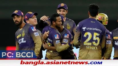 IPL 2021 - বাকি ১টি জায়গা, তীব্র লড়াই ৪ দলের - কোন অঙ্কে প্লেঅফে খেলতে পারে KKR, দেখুন