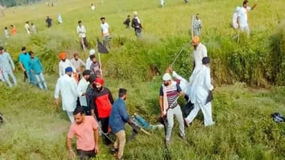 लखीमपुर कांड: ड्राइवर पर कहर बनकर टूटी भीड़, चीख-चीखकर बोला- छोड़ दो मर जाऊंगा..और थम गईं सांसे