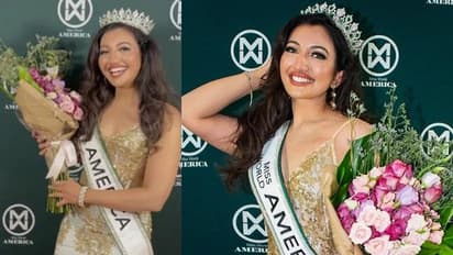 അന്ന് കാറപകടത്തിൽ മുഖം പൊള്ളി; ഇന്ന് മിസ് വേൾഡ് അമേരിക്കയായി ഇന്ത്യൻ വംശജ