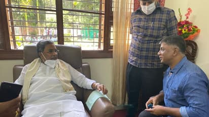 ಸಲಗ: ಮಾಜಿ ಸಿಎಂ ಸಿದ್ದರಾಮಯ್ಯ ಜೊತೆ ದುನಿಯಾ ವಿಜಯ್ ಟೀಂ