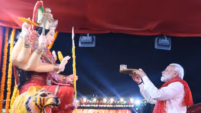 PM Modi greets nation on Navratri 2021,  wishes for 'strength, good health and wealth'