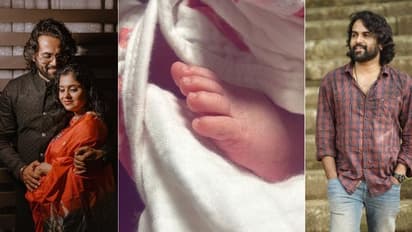 'അപ്പുവിന്റെ കുഞ്ഞനുജനെത്തി'; സന്തോഷം പങ്കുവച്ച് നടൻ സഞ്ജു ശിവറാം