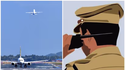 അപൂര്വ്വ സംഭവം; കോക്ക്പിറ്റില് ഇടിച്ച യുവതിക്കെതിരെ പൈലറ്റ്, വിമാനത്തില് കയറി പൊലീസ്!