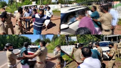 കാസർകോട് കോൺഗ്രസ് പ്രവർത്തകർ തമ്മിൽത്തല്ലി; പ്രതിഷേധത്തെ തുടർന്ന് ചെന്നിത്തലയുടെ പരിപാടി റദ്ദാക്കി