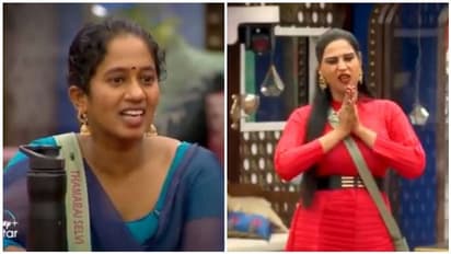 தாமரை - நமீதாவுக்கு நடுவே வெடித்த பிரச்சனை..!! சமாதானம் செய்ய வந்த அண்ணாச்சிக்கு செம்ம பல்பு..!!