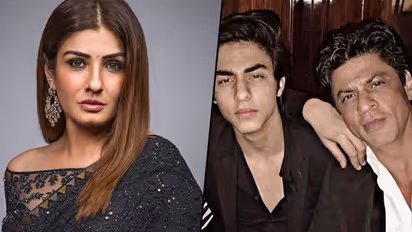 After Hrithik Roshan, now Raveena Tandon comes out in support of Aryan Khan, calls his arrest 'heartbreaking'
