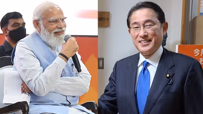 Japan PM Kishida arrives in India on maiden visit