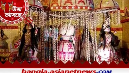 Durga Puja 2021: মমতার 'লক্ষ্মীর ভাণ্ডার'-র আদলে পুজো মন্ডপ এবার রায়গঞ্জে