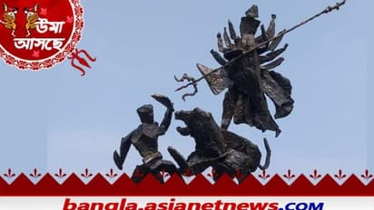 Durga Puja: ১৩ সেমি স্টোন চিপসের দুর্গা ঠাকুর বানিয়ে তাক লাগাল বাঁকুড়ার ইঞ্জিনীয়ারিংয়ের ছাত্র