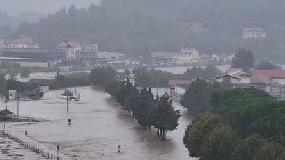 യൂറോപ്പിലെ ഏറ്റവും വലിയ മഴയില്‍ തകര്‍ന്ന് ഇറ്റലി; 12 മണിക്കൂറിനുള്ളിൽ 34 ഇഞ്ച് മഴ !