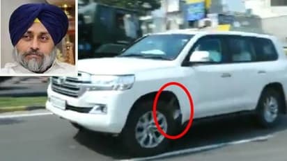 पंजाब में उग्र हुआ किसानों का आंदोलन, सुखबीर सिंह बादल के काफिले पर फेंका जूता..देखिए वीडियो