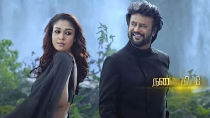 சூப்பர் ஸ்டார் ரஜினிகாந்துடன் படு ரொமான்ஸ் பண்ணும் நயன்தாரா..! வெளியானது 'சார காற்றே' பாடல்..!