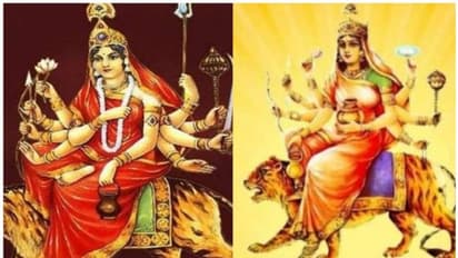 Navratri: శరన్నవరాత్రులలో నాలుగో రోజు.. కూష్మాండ దుర్గాగా దర్శనమిచ్చిన అమ్మవారు