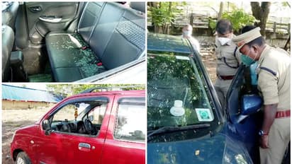 തമ്പാനൂര് റെയില്വെ സ്റ്റേഷനില് വാഹനങ്ങൾ തകർത്ത യുവാവ് പിടിയിൽ