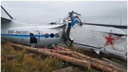 Russia: 16 feared dead as plane carrying parachutists crashes in central region