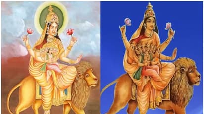 Navratri: శరన్నవరాత్రులలో ఐదవ రోజు.. స్కందమాత దుర్గాగా దర్శనమిచ్చిన అమ్మవారు