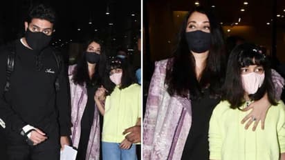 ಟ್ರಿಪ್‌ ಮುಗಿಸಿ  ಪತಿ, ಮಗಳ ಜೊತೆ ಮುಂಬೈಗೆ ಮರಳಿದ ಐಶ್ವರ್ಯಾ ರೈ!